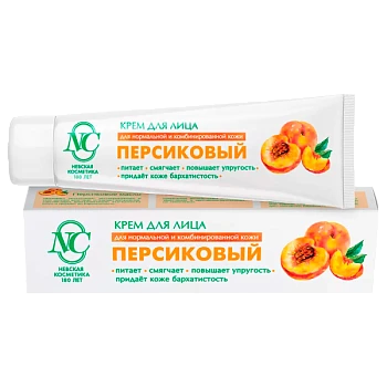 Крем для лица Невская Косметика Персиковый для нормальной кожи 40мл (1/36)