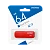 Флеш-накопитель Smartbuy Clue 64GB USB2.0 пластик красный