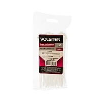 Хомут Volsten нейлон 2.5х150мм 100шт. белый (1/10/350)