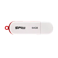 Флеш-накопитель Silicon Power LuxMini 320 64GB USB2.0 пластик белый