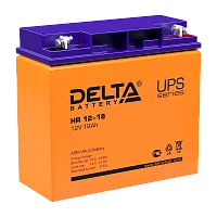 Аккумулятор свинцово-кислотный Delta HR 12-18 12V 18Ah (1/2)