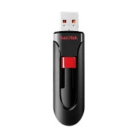 Флеш-накопитель SanDisk Cruzer Glide CZ60 64GB USB2.0 пластик черный
