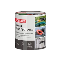 Клейкая лента Контакт Дом Стоп Протечка 1.5м ремонтная армированная пленка прозрачный (1/6/96)