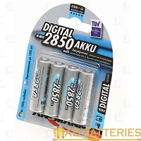 Аккумулятор бытовой Ansmann HR6 AA BL4 NI-MH DIGITAL 1.2V 2850mAh (4/48)