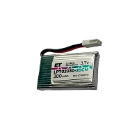 Аккумулятор ET LP702030-20CM Li-Pol, 3.7В, 300мАч (1/20)