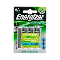 Аккумулятор предзаряженный RTU Energizer HR6 AA BL4 NI-MH 2300mAh