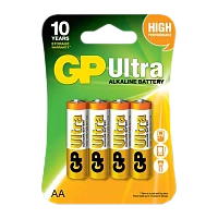 Батарейка GP ULTRA LR6 AA BL4 Alkaline 1.5V (4/40/160/320) R