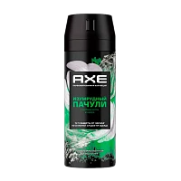 Дезодорант мужской AXE Изумрудный пачули 150мл парфюмированный (1/6)