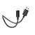 Кабель HOCO X88 USB (m)-Type-C (m) 1.0м 3.0A ПВХ черный (1/420)