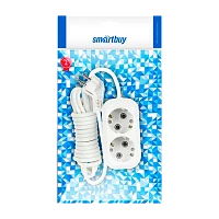 Удлинитель Smartbuy 2р.С/З 16A 2.0м ПВС 3x1мм² белый (1/40)