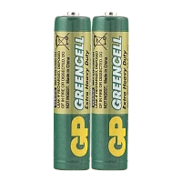 Батарейка GP GreenCell R03 AAA Shrink 2 Heavy Duty 1.5V (2/40/200/1000)