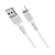 Кабель Borofone BX16 USB (m)-Lightning (m) 1.0м 2.4A ПВХ белый (1/648)