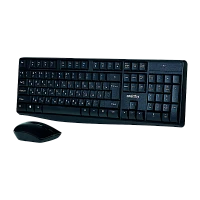 Набор клавиатура+мышь беспроводной Smartbuy 207295AG ONE черный (1/10)