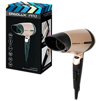 Фен Ergolux ELX-HD02-C64 1600W золотой черный (1/24)