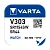 Батарейка Varta 303 (SR44SW) BL1 Silver Oxide 1.55V (1/10/100)