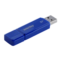 Флеш-накопитель Smartbuy Dock 32GB USB2.0 пластик синий