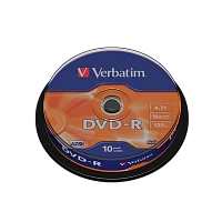 Диск DVD-R VS 4.7GB 16x 10шт. cake box (10/200)