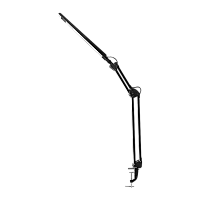 Светильник настольный Camelion KD-821 8W 230V струбцина 2 ур.ярк черный (1/12)