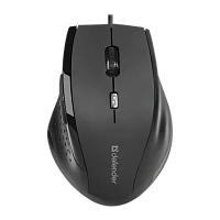 Мышь проводная Defender MM-362 Accura классическая USB черный (1/40)