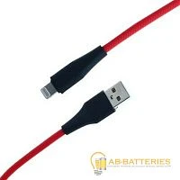 Кабель HOCO X32 USB (m)-Lightning (m) 1м 2.0A силикон красный (1/33/330)