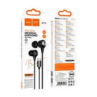 Наушники внутриканальные HOCO M116 с микр. Type-C черный (1/31/310)