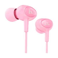 Наушники внутриканальные HOCO M3 с микр. розовый (1/30/300)