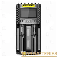 З/У для аккумуляторов Nitecore UM2 Ni-MH/Ni-Cd/Li-ion/IMR/LiFePO4 2 слота