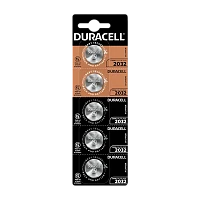Батарейка Duracell CR2032 BL5 Lithium 3V (5/20/200/28000)
