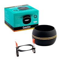 Светильник настенно-потолочный Camelion LGX53-03 16W 220V GX53 IP20 накладной 90мм черный (1/50)