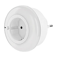 Ночник Фотон NM-500A LED 220V в розетку 2 режима белый (1/10/90)