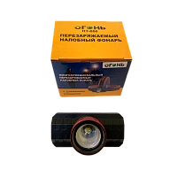 Фонарь налобный Без бренда HT-666 COB от аккумулятора USB ZOOM