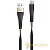 Кабель HOCO U39 USB (m)-microUSB (m) 1.2м 2.4A ткань золотой черный (1/24/240)