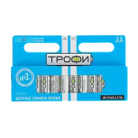 Батарейка Трофи LR6 AA BL12 Alkaline 1.5V (12/336/672/16128)