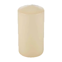 Свечи интерьерные Волшебная страна Deco 1шт. слоновая кость (1/12)