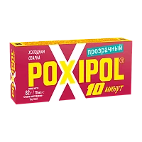 Клей Poxipol эпоксидный 70мл холодная сварка прозрачный (1/24/96)