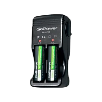 З/У для аккумуляторов GoPower Базовое/Basic 250 Ni-MH/Ni-Cd 4 слота (1/20/40)