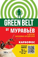 Средство GREEN BELT Карбофос от муравьев 30г (1/50)