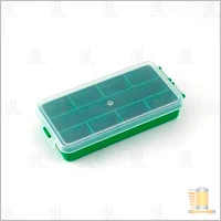 Контейнер на 9 секций зеленый