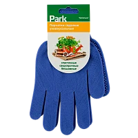 Перчатки Park "Капелька" M полиэстер 1 пара синий (1/12/120)