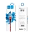 Кабель HOCO X14 USB (m)-Type-C (m) 2.0м 1.7A нейлон красный черный (1/33/330)