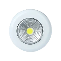 Фонарь пушлайт Облик 5061 COB от батареек IP53 белый