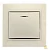 Выключатель Smartbuy 1-клавишный с индикатором 10А бежевый "Венера"
