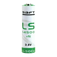 Батарейка Saft 14500 AA bulk Li-SOCl2 3.6V Франция (1/30)